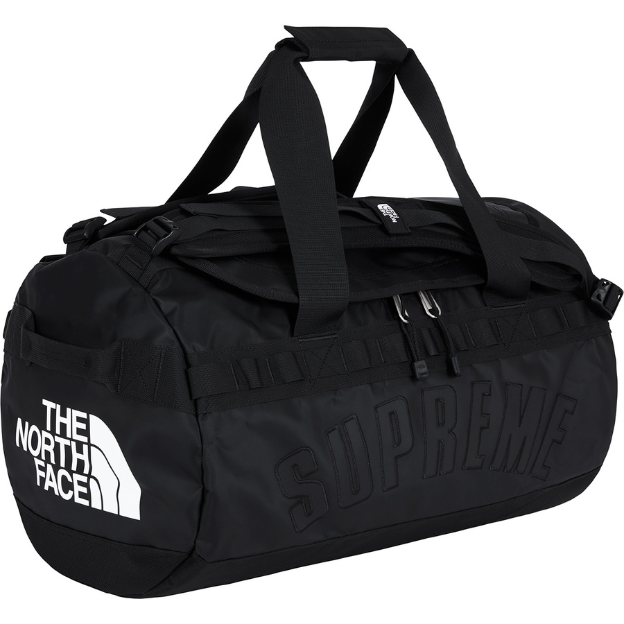 黒 Supreme North Arc Logo Duffle Bag-