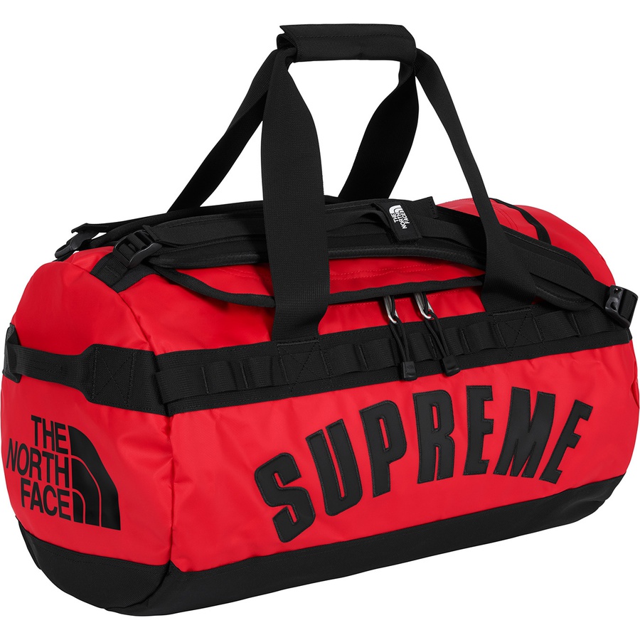 supreme North Face Duffle Bag RED
