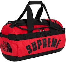 Supreme x The North Face Arc Logo Base Camp Duffle Bag Red Supreme x The North Face Arc Logo Base Camp Duffle Bag Red