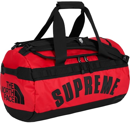 Supreme x The North Face Arc Logo Base Camp Duffle Bag Red Buy Supreme x The North Face Arc Logo Base Camp Duffle Bag Red