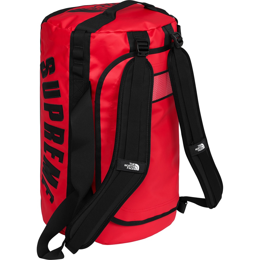 Supreme x The North Face Arc Logo Base Camp Duffle Bag Red - Novelship