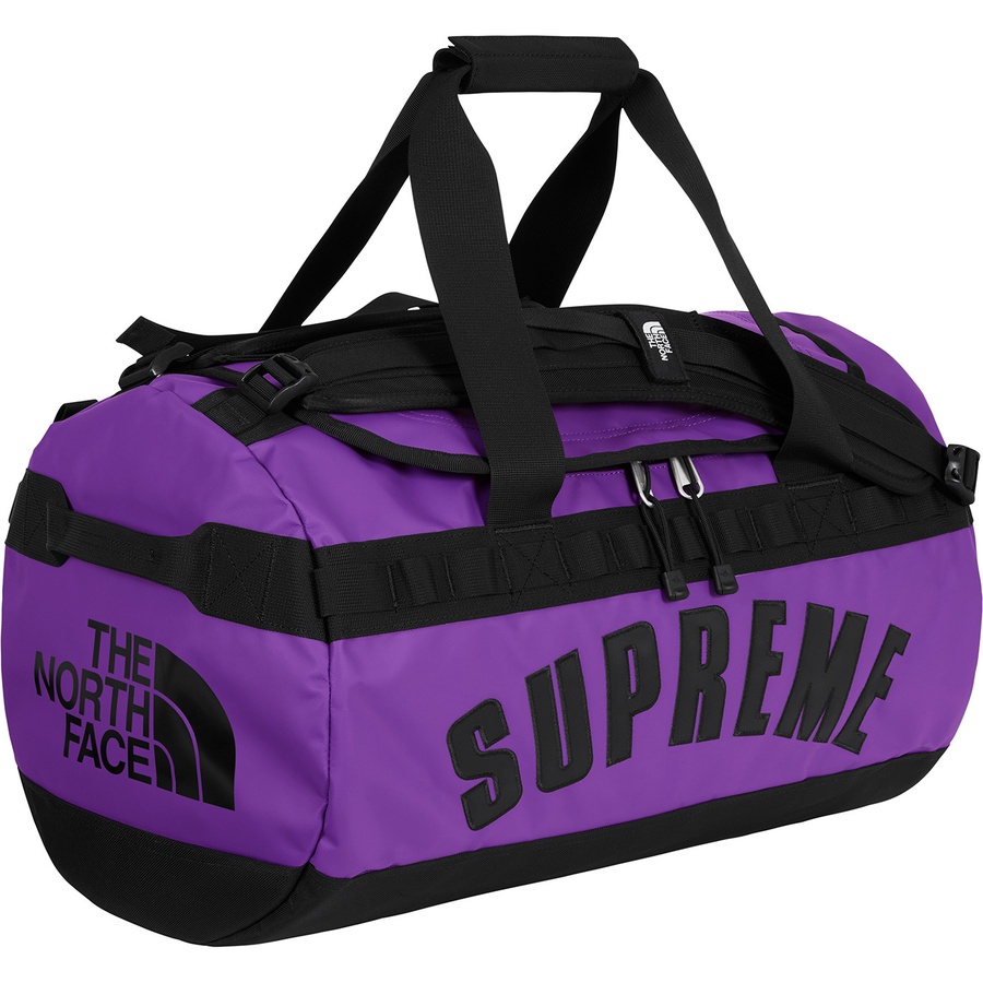 Supreme x The North Face Arc Logo Base Camp Duffle Bag Purple