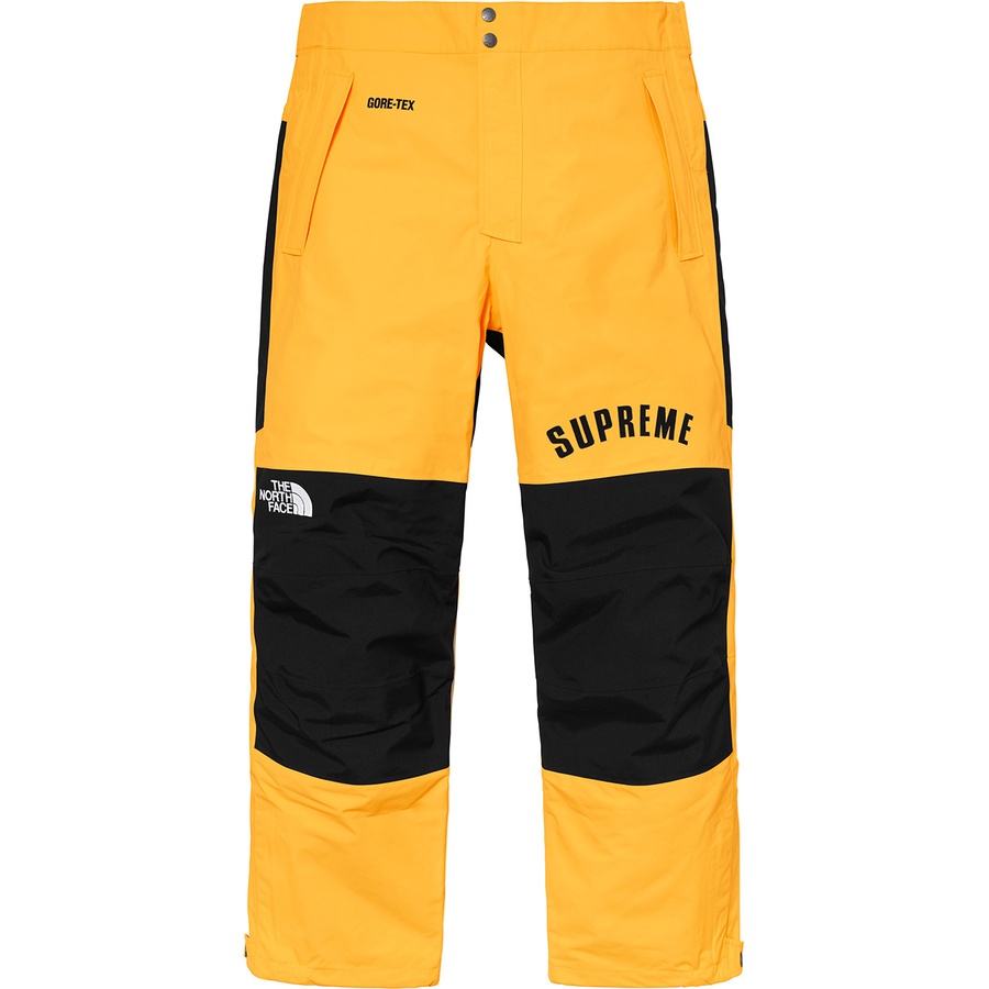 Supreme x The North Face Arc Logo Mountain Pant Yellow