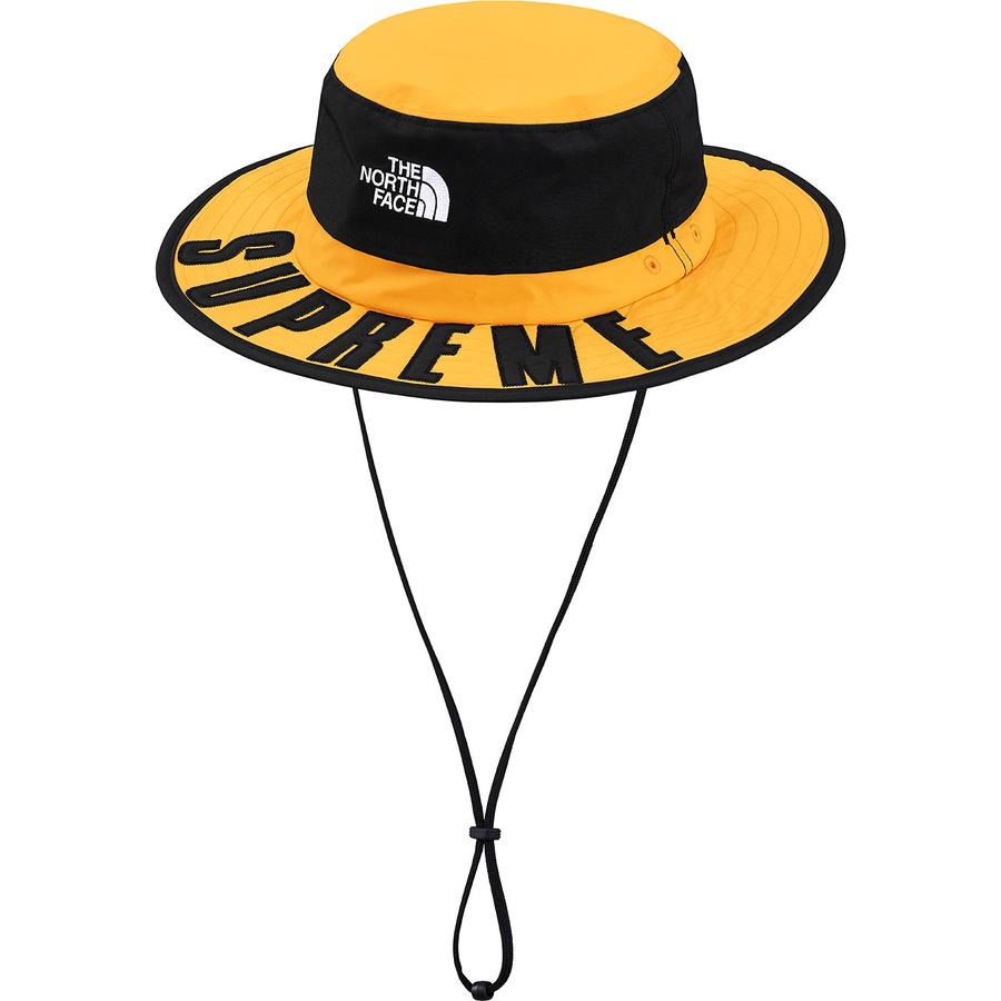 Supreme x The North Face Arc Logo Horizon Breeze Hat Yellow