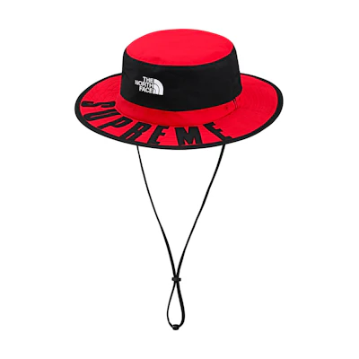 Supreme TNF Arc Logo Horizon Breeze Hat Red