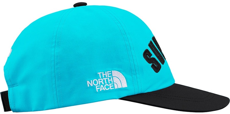 Supreme x The North Face 弧形標誌 6-片式鴨舌帽 青綠色 Order Supreme x The North Face 弧形標誌 6-片式鴨舌帽 青綠色