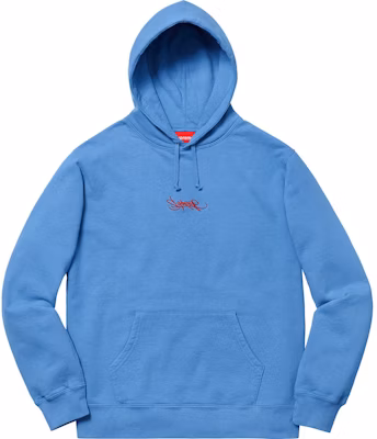 Supreme Tag Logo Hoodie Columbia Biru Buy Supreme Tag Logo Hoodie Columbia Biru