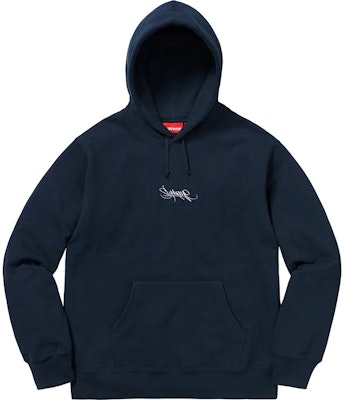 Supreme 標籤標誌連帽衫 海軍藍 Buy Supreme 標籤標誌連帽衫 海軍藍