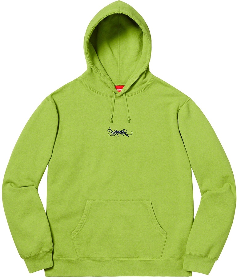 supreme-tag-logo-hooded-sweatshirt-lime