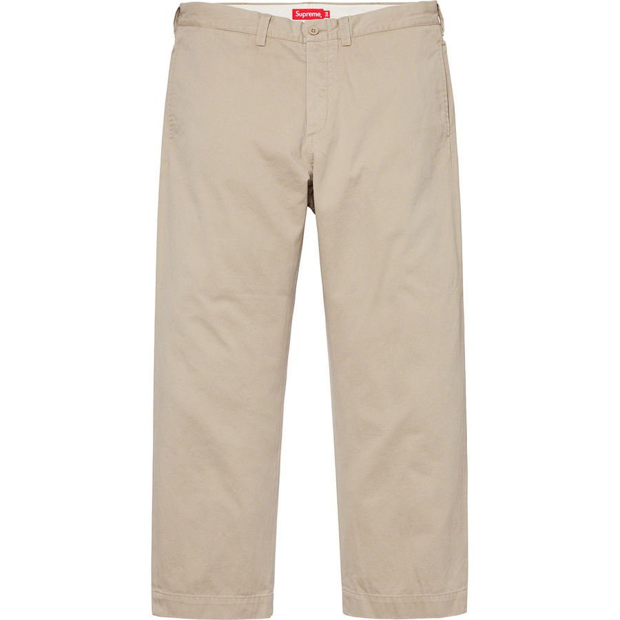 Supreme Arc Logo Chino Pant Khaki - Novelship