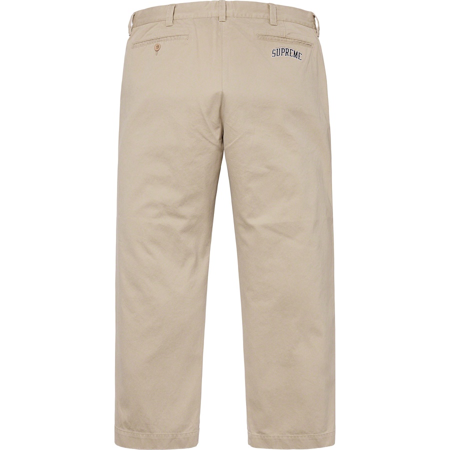 Supreme Arc Logo Chino Pant Khaki - Novelship