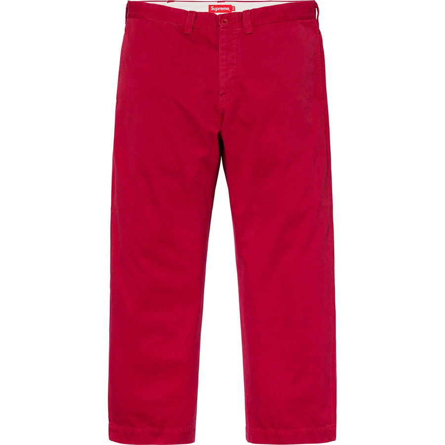 Supreme arc 2024 logo chino pant