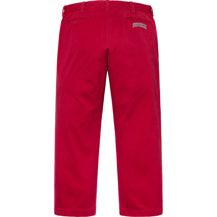 Supreme arc sales logo chino pant