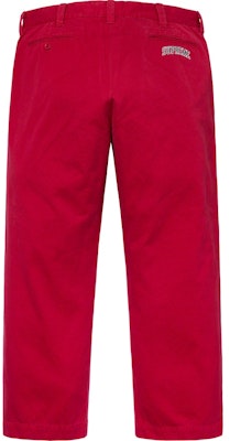 슈프림 아치 로고 치노 팬츠 (레드)
Order 슈프림 아치 로고 치노 팬츠 (레드)