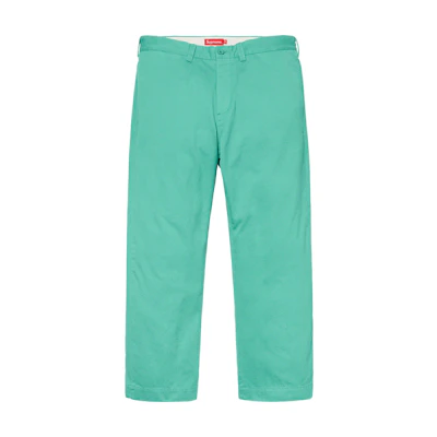 Supreme Arc Logo Chino Pant Light Green