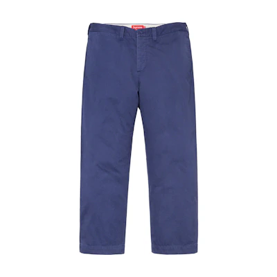 Supreme Arc Logo Chino Pant Light Navy