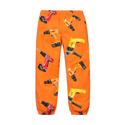 Supreme Drills Skate Pant Orange