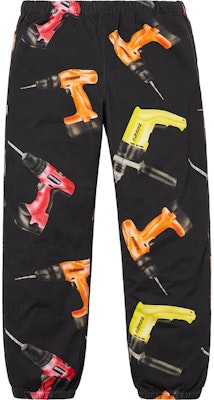 Supreme Drills Skate Pant Black Buy Supreme Drills Skate Pant Black