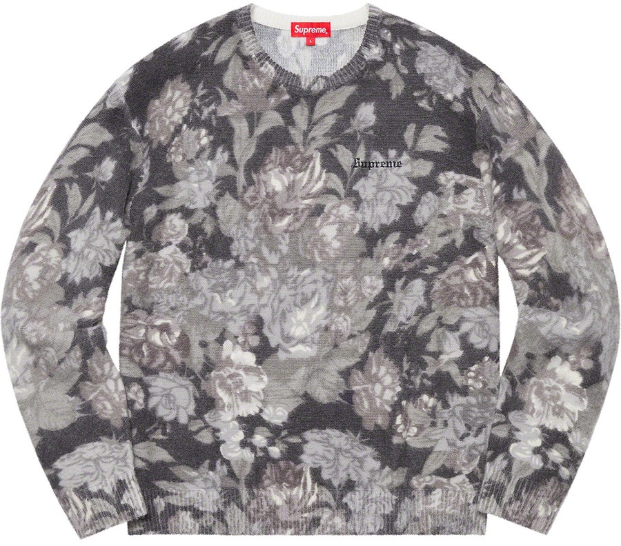 supreme-printed-floral-angora-sweater-black