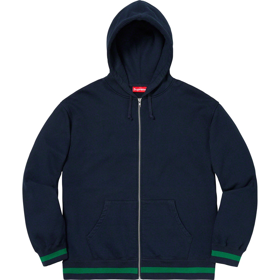 Supreme old english deals zip up hoodie