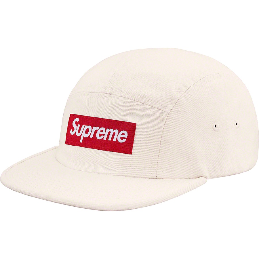 Supreme Washed Chino Twill Camp Cap Natural - Novelship