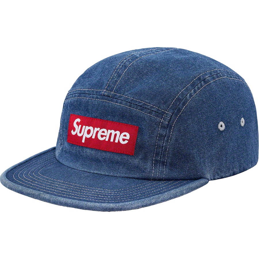 Supreme Washed Chino Twill Camp Cap Denim - Novelship