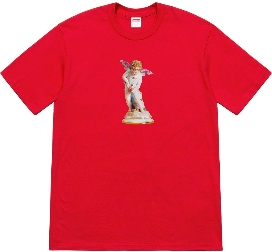 supreme-cupid-tee-red