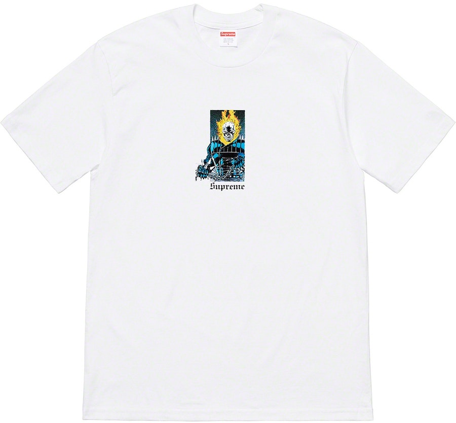 supreme-ghost-rider-tee-white