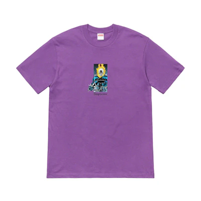Supreme Ghost Rider Tee Purple