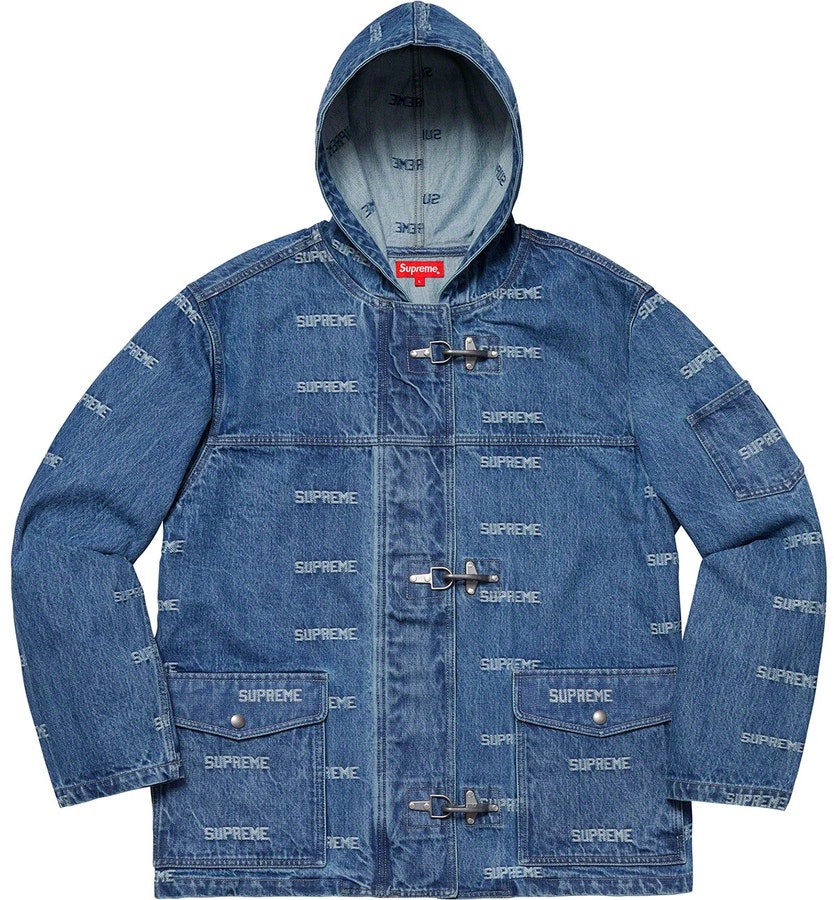 supreme-logo-denim-turnout-jacket-blue