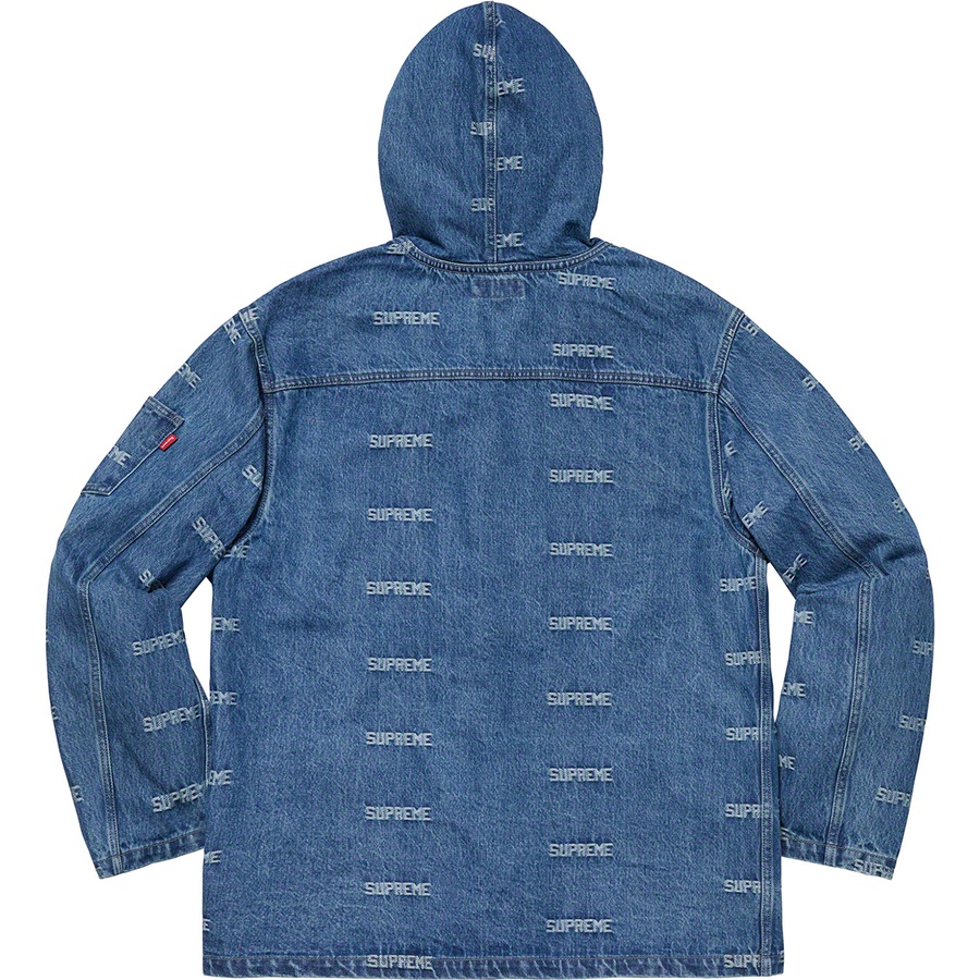 supreme logo denim turnout jacket-silversky-lifesciences.com