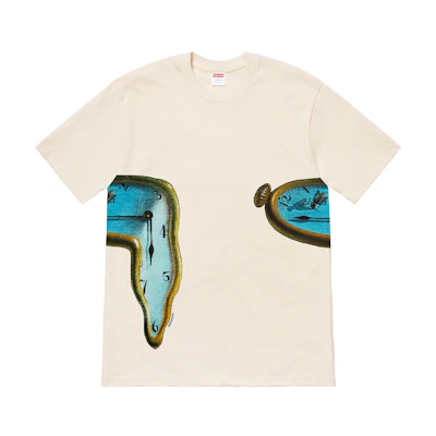 Supreme The Persistence of Memory Tee Natural