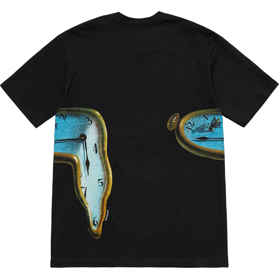 Supreme The Persistence of Memory Tee Black - Novelship