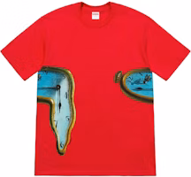 Supreme The Persistence of Memory Tee Red