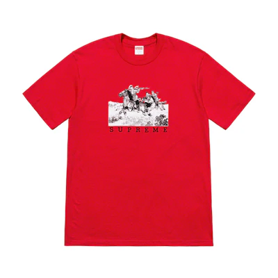 Supreme Riders Tee Red