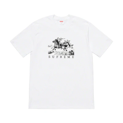Supreme Riders Tee White