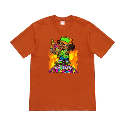 Supreme Molotov Kid Tee Rust