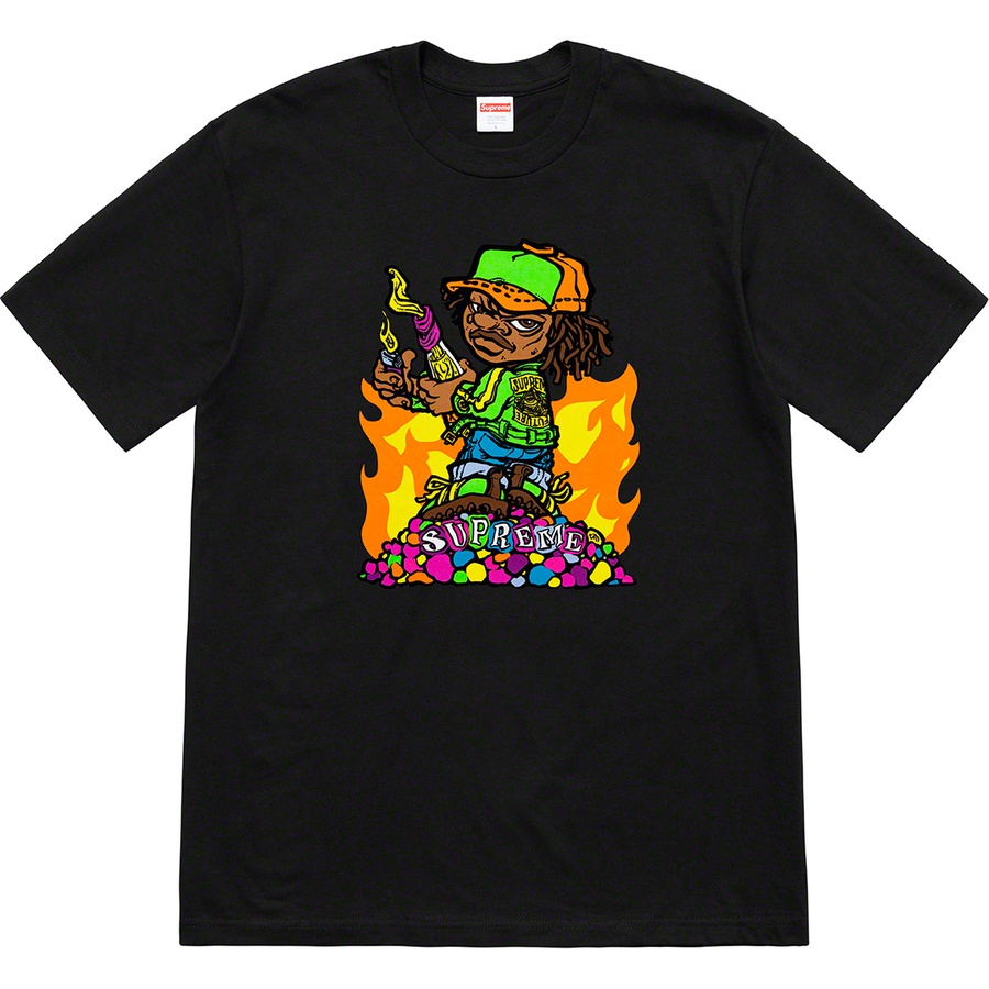 Supreme Molotov Kid Tee Black - Novelship