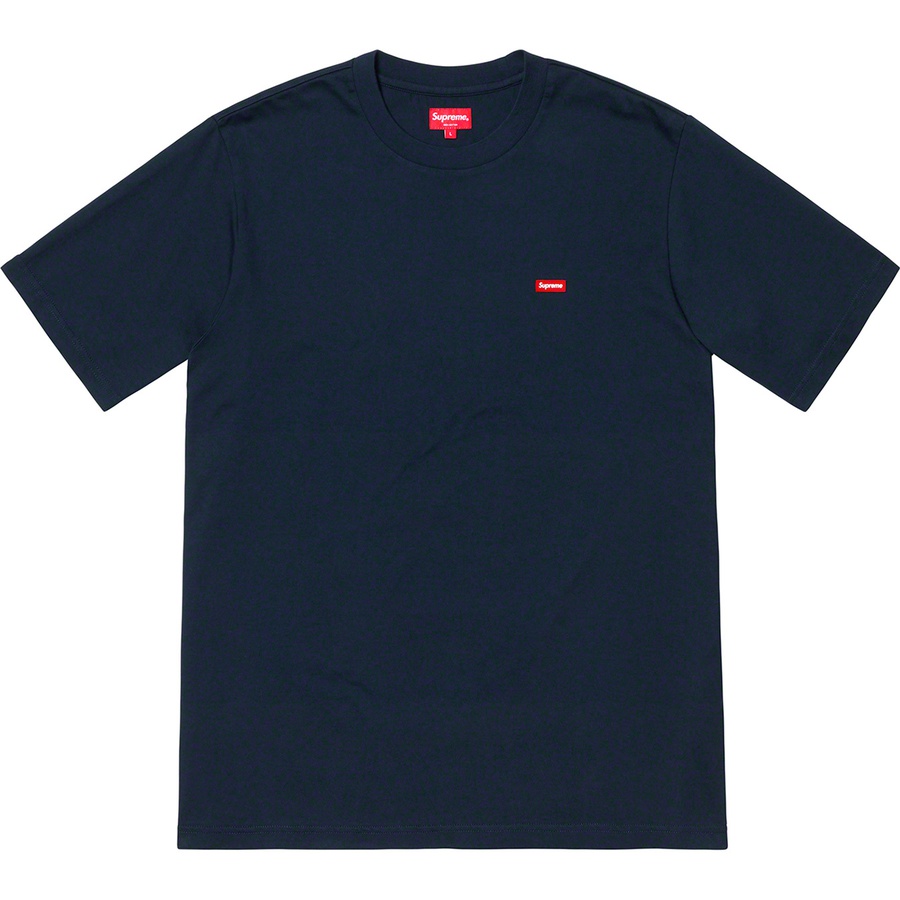Buy Supreme Small Box Tee (SS19) Navy