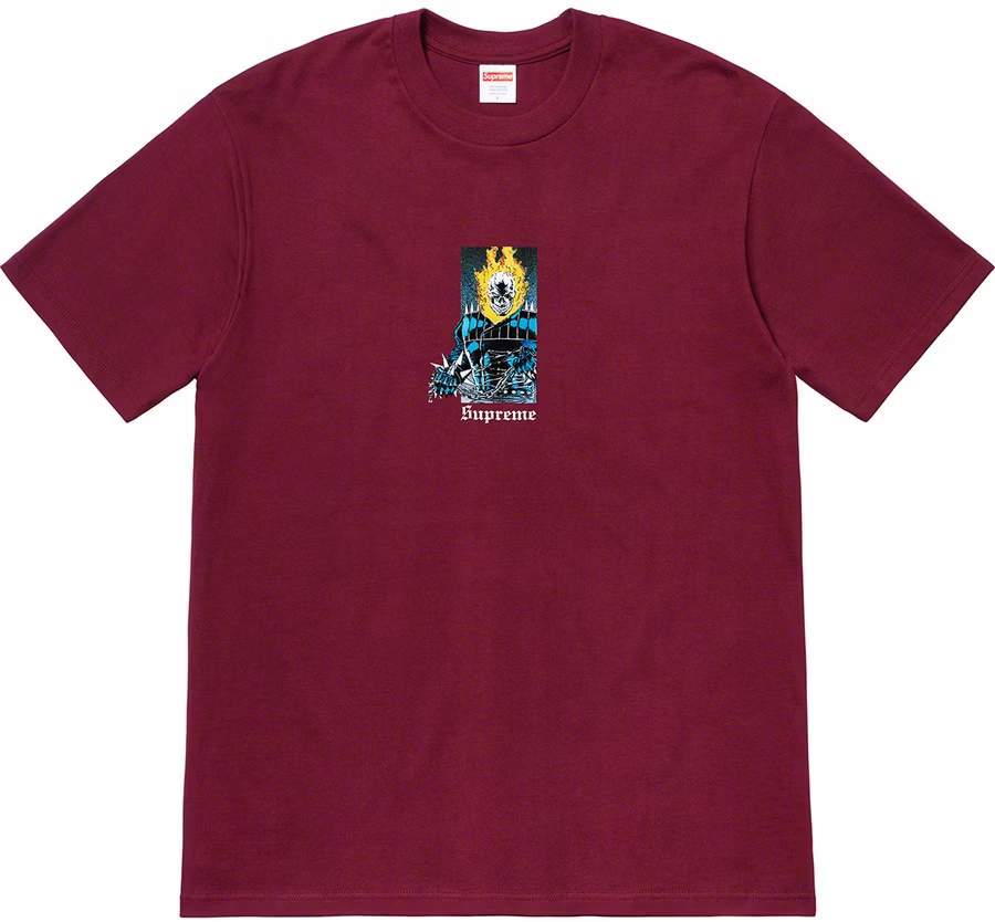 supreme-ghost-rider-tee-burgundy