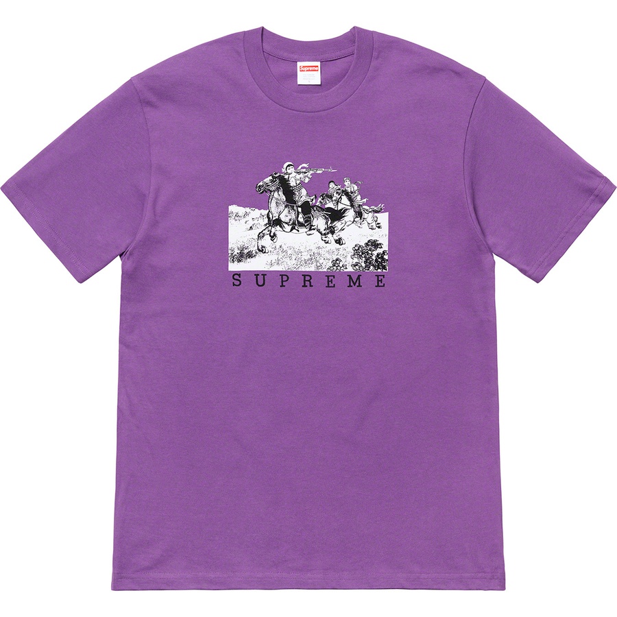 Supreme Riders Tee Purple - Novelship