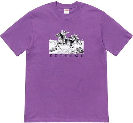 Supreme Riders Tee Purple Buy Supreme Riders Tee Purple