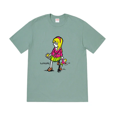 Supreme Suzie Switchblade Tee Dark Sage