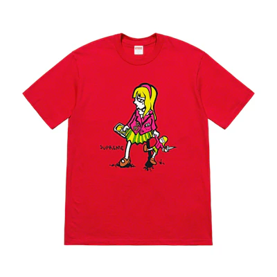 Supreme Suzie Switchblade Tee Red