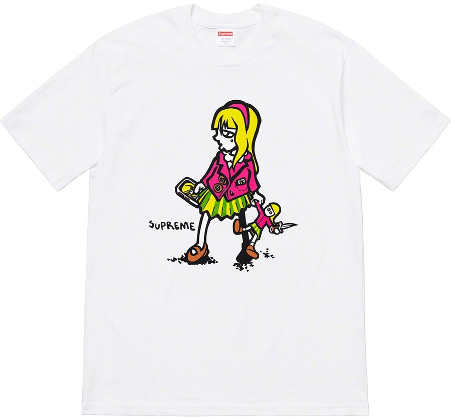 supreme-suzie-switchblade-tee-white