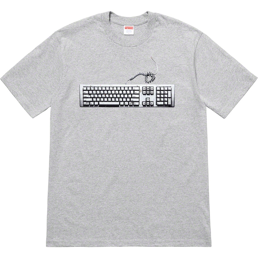 Buy Supreme Multi Logo Tee Heather Grey - Novelship