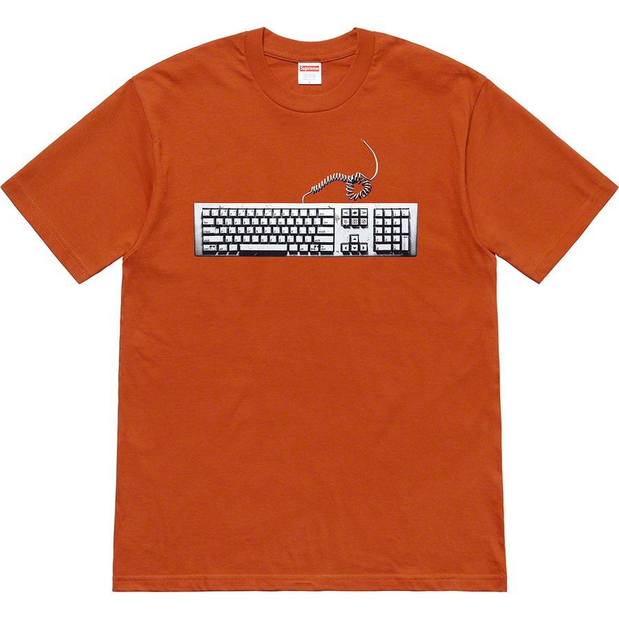 Supreme store keyboard tee