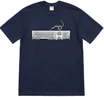 Supreme Keyboard Tee Navy Supreme Keyboard Tee Navy