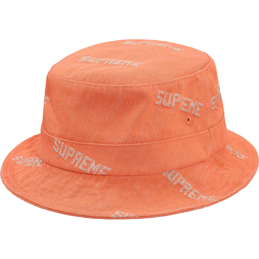 Supreme Logo Denim Crusher Orange - Novelship