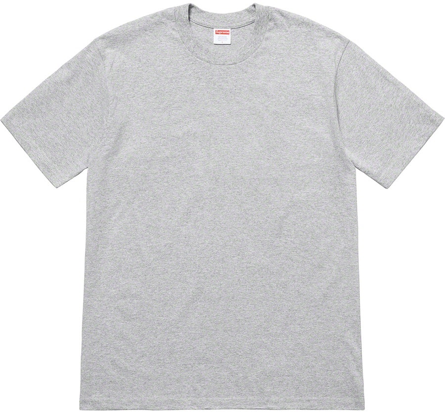 supreme-headline-tee-heather-grey